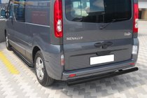 Nissan Primastar 2002-2014 Heckschutz AK002 Schwarz (Edelstahl) Foto 2