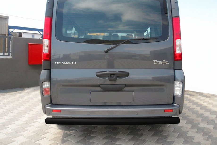 Nissan Primastar 2002-2014 Heckschutz AK002 Schwarz (Edelstahl) Image