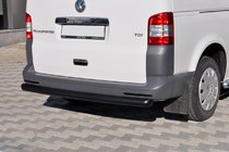 Volkswagen T5 Multivan 2003–2010 Heckbügel AK002 Schwarz (Edelstahl) Foto 1