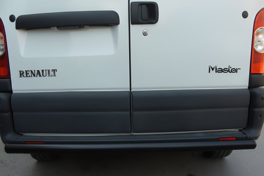 Opel Movano 2010-2021 Heckbügel Black (Edelstahl) Image