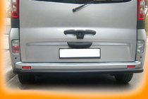 Opel Vivaro 2001–2015 Heckschutz AK002 Schwarz (Edelstahl) Foto 4