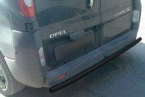 Opel Vivaro 2001–2015 Heckschutz AK002 Schwarz (Edelstahl) Foto 3