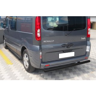 Heckschutz AK002 Schwarz (Edelstahl) Opel Vivaro 2001–2015 Foto 2