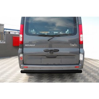 Heckschutz AK002 Schwarz (Edelstahl) Renault Trafic 2001–2015 Foto 1