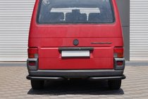 Volkswagen T4 Transporter 1990-2003 Hintere Eckschutzrohre AK003 Schwarz (2 Stk., Edelstahl) Foto 1