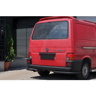 Hintere Eckschutzrohre AK003 Schwarz (2 Stk., Edelstahl) Volkswagen T4 Caravelle/Multivan 1990–2003 Foto 2