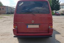 Volkswagen T4 Transporter 1990-2003 Heckbügel AK002 Schwarz (Edelstahl) Foto 4