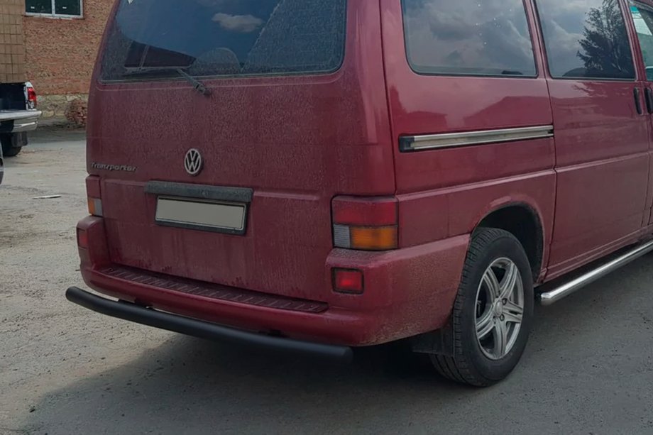 Volkswagen T4 Transporter 1990-2003 Heckbügel AK002 Schwarz (Edelstahl) Image