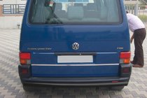 Volkswagen T4 Caravelle/Multivan 1990–2003 Heckbügel AK002 Schwarz (Edelstahl) Foto 5