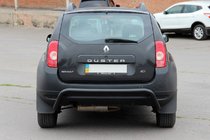 Renault Duster 2008–2017 Hinterer Überrollbügel Black (Edelstahl) Foto 2