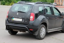 Renault Duster 2008–2017 Hinterer Überrollbügel Black (Edelstahl) Foto 3