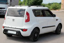Kia Soul I 2008-2013 Heckbügel AK002 Schwarz (Edelstahl) Foto 2