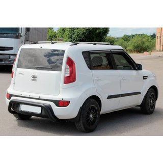 Heckbügel AK002 Schwarz (Edelstahl) Kia Soul I 2008-2013 Foto 2