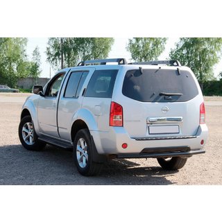 Heckbügel AK002 Schwarz (Edelstahl) Nissan Pathfinder R51 2005-2014 Foto 3