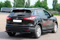 Nissan Qashqai 2014-2021 Heckbügel AK002 Schwarz (Edelstahl) Foto 1