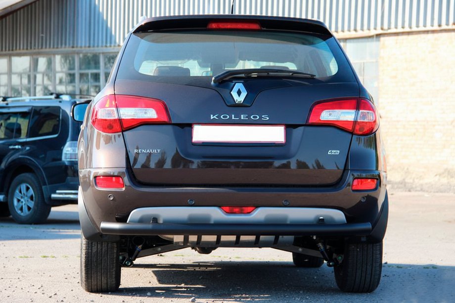 Renault Koleos 2008-2016 Heckbügel AK002 Schwarz (Edelstahl) Foto 3