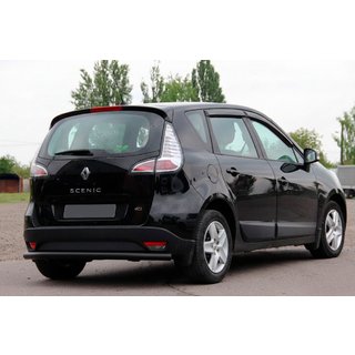 Heckbügel AK002 Schwarz (Edelstahl) Renault Scenic/Grand 2009-2016 Foto 2