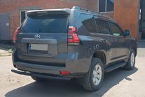 Toyota Land Cruiser Prado 150 2009-2023 Heckbügel AK002 Schwarz (Edelstahl) Foto 1