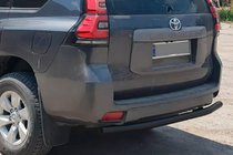 Toyota Land Cruiser Prado 150 2009-2023 Heckbügel AK002 Schwarz (Edelstahl) Foto 5
