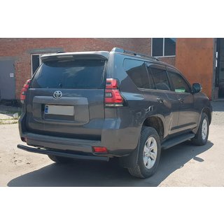 Heckbügel AK002 Schwarz (Edelstahl) Toyota Land Cruiser Prado 150 2009-2023 Foto 1