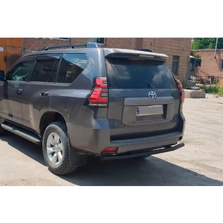 Heckbügel AK002 Schwarz (Edelstahl) Toyota Land Cruiser Prado 150 2009-2023 Foto 2
