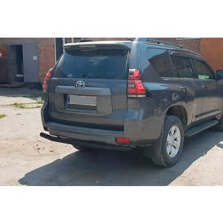Heckbügel AK002 Schwarz (Edelstahl) Toyota Land Cruiser Prado 150 2009-2023 Foto 4