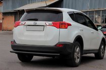 Toyota Rav 4 2013-2018 Heckbügel AK002 Schwarz (Edelstahl) Foto 2