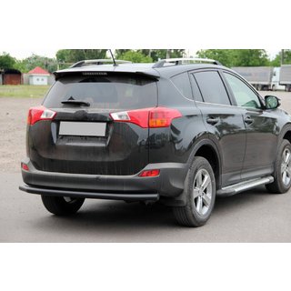 Heckbügel AK002 Schwarz (Edelstahl) Toyota Rav 4 2013-2018 Foto 1