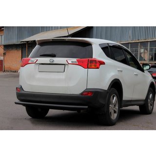 Heckbügel AK002 Schwarz (Edelstahl) Toyota Rav 4 2013-2018 Foto 2