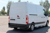 Renault Master 2011-2023 Hintere Eckschutzrohre AK003 Schwarz (2 Stk., Edelstahl) Foto 6