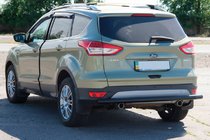 Ford Kuga/Escape 2013-2019 Heckbügel AK002 Schwarz (Edelstahl) Foto 2