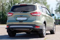 Ford Kuga/Escape 2013-2019 Heckbügel AK002 Schwarz (Edelstahl) Foto 3