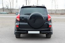 Toyota Rav 4 2006-2013 Hintere Eckschutzrohre AK003 Schwarz (2 Stk., Edelstahl) Foto 2