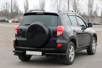 Toyota Rav 4 2006-2013 Hintere Eckschutzrohre AK003 Schwarz (2 Stk., Edelstahl) Foto 4