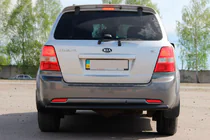 Kia Sorento I BL 2002-2009 Heckbügel AK002 Schwarz (Edelstahl) Foto 1