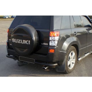 Heckschutz AK003 Schwarz (Edelstahl) Suzuki Grand Vitara 2005-2017 Foto 2