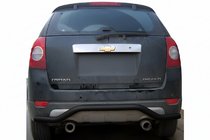 Chevrolet Captiva 2006-2019 Heckbügel AK008 Schwarz (Edelstahl) Foto 1
