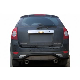 Heckbügel AK008 Schwarz (Edelstahl) Chevrolet Captiva 2006-2019
