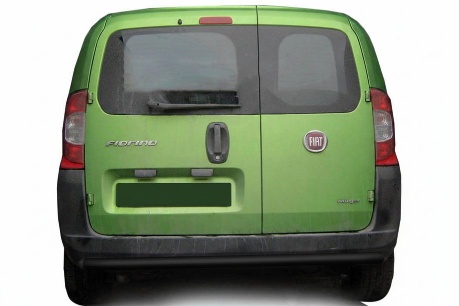Peugeot Bipper 2008-2017 Heckbügel AK002 Schwarz (Edelstahl) Image