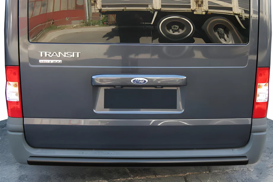 Ford Transit 2000–2014 Heckschutz AK002 Schwarz (Edelstahl) Image