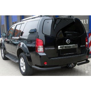 Heckbügel AK003 Schwarz (Edelstahl) Nissan Pathfinder R51 2005-2014