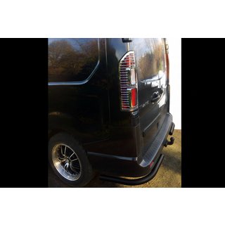 Hintere Eckschutzrohre Black (2 Stk., Edelstahl) Nissan NV300/Primastar 2016- Foto 2