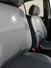 Skoda Octavia II A5 2010-2013 Autositzbezüge (Kunstleder↗Stoff, Premium) Foto 26