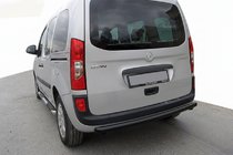 Renault Kangoo 2008–2020 Hinterer Schutz AK002 Schwarz (2 Stk., Edelstahl) Foto 1