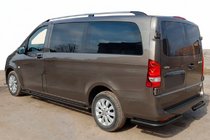 Mercedes Vito/V-class W447 2014- Hinterer Eckenschutz AK003 Schwarz (Edelstahl) Foto 1