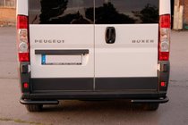Opel Movano 2021- Hintere Eckschutzrohre AK003 Schwarz (2 Stk., Edelstahl) Foto 3