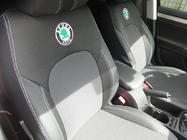 Skoda Superb 2001-2009 Autositzbezüge (Kunstleder↗Stoff, Premium) Foto 6