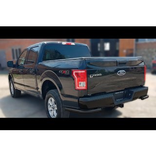 Hintere Eckschutzrohre AK003 Schwarz (2 Stk., Edelstahl) Ford F-150 2014-2021 Foto 3