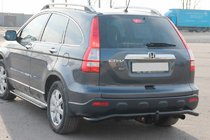 Honda CRV 2007-2011 Heckbügel AK008 Schwarz (Edelstahl) Foto 2