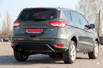Ford Kuga 2008-2013 Heckbügel AK007 Schwarz (Edelstahl) Foto 2